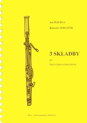 NELA - hudební nakladatelstv 3 SKLADBY PRO FAGOT&PIANO - J.Plichta/B.Sedláček