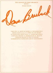 Warner Bros. Publications DAVE BRUBECK, THE GENIUS OF / sólo klavír