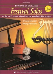 Neil A.Kjos Music Company Standard of Excellence: Festival Solos 1 + CD / trombon (pozoun)