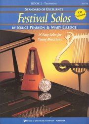 Neil A.Kjos Music Company Standard of Excellence: Festival Solos 2 + CD / trombon (pozoun)