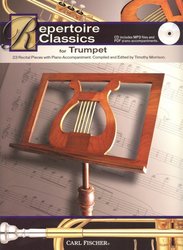 CARL FISCHER REPERTOIRE CLASSICS for TRUMPET + CD / trubka + piano