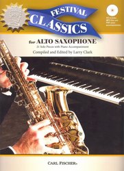 CARL FISCHER FESTIVAL CLASSICS + CD /  altový saxofon + klavír