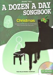 The Willis Music Company A DOZEN A DAY - CHRISTMAS SONGBOOK 2 + CD / klavír