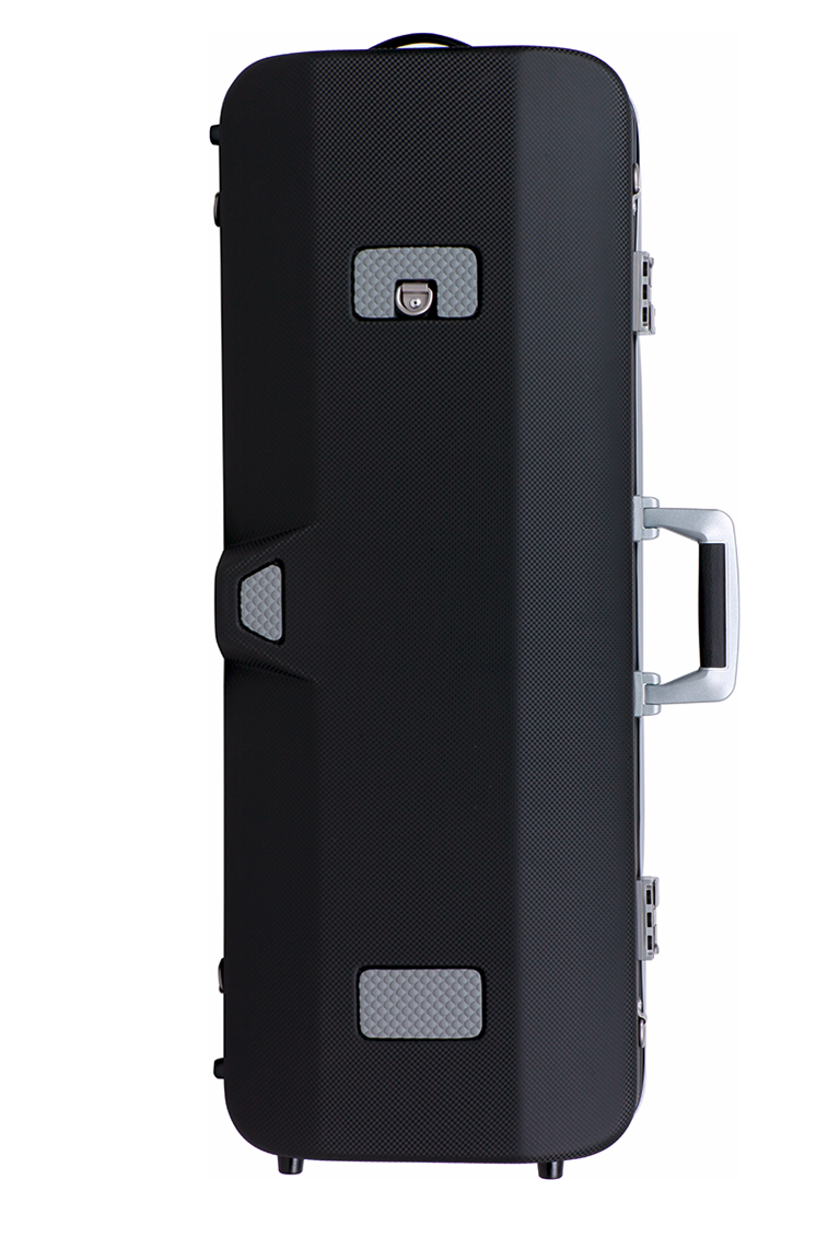 BAM Cases Panther Hightech oblong - Violový kufr bez kapsy, šedý PANT2201XLG