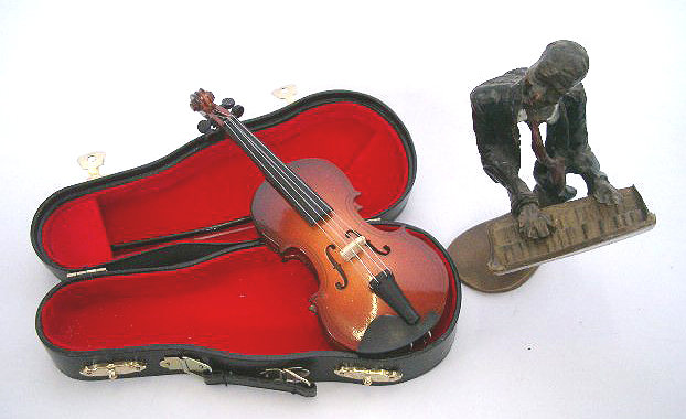 Clarina Music Miniatura housle + kufřík