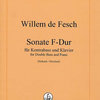 Hofmeister Fesch Willem de - sonáta F - dur pro kontrabas a klavír