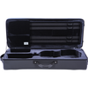 BAM Cases Classic - violový kufr - černý,  vel. 41,5 cm