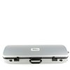 BAM Cases Hightech  - violový kufr, 2201 XLS stříbrný