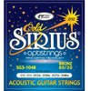 Gorstrings SIRIUS Gold SG3-1048 - sada strun na akustickou kytaru .010 - .048w - hybridní