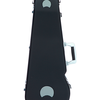 BAM Cases Panther Hightech Contoured - Violové pouzdro, černé PANT2200XLN