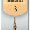 RICO Hemke plátky pro sopran saxofon tvrdost 3 - kus