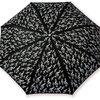 Vienna World Deštník velký - s motivem houslového klíče, černý