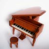 Clarina Music Miniatura piano přírodní + stolička