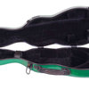 Tonareli Tvarované pouzdro na housle - tmavě zelená