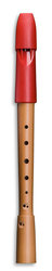 Mollenhauer PRIMA sopránová flétna - plast červený / dřevo