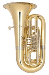 MIRAPHONE B tuba 91A - mosaz, 4 ventily