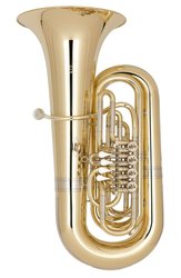 MIRAPHONE B tuba Hagen  496A - mosaz, 4 ventily