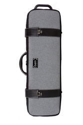 BAM Cases Hightech Oblong - Houslový kufr, šedý flanel 2001GF