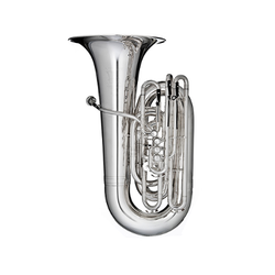 MELTON C tuba "Ursus"  3225 - postříbřená mosaz, 5 ventilů