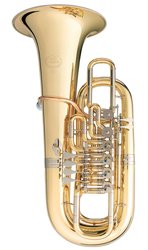 B&S F tuba 5100 - mosaz, 6 ventilů