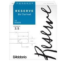 D'Addario RESERVE plátky pro B klarinet tvrdost 3,5 - ks