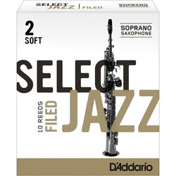 D'Addario Select Jazz Filed plátek pro soprán saxofon tvrdost 2S