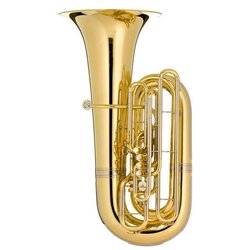 MELTON B tuba "Fafner" 195/5P - mosaz, 5 ventilů