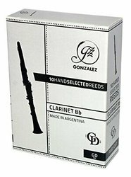 Gonzalez Plátek Bb-Klarinet GD - 3 1/2