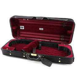 Winter Jakob JW 3030 CS - houslový kufr pro 2 housle, černá/červená - Super Light Case