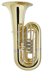 MELTON B tuba "Fafner" 195 - mosaz, 4 ventily