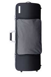 BAM Cases Panther Hightech Oblong - Violový kufr s velkou kapsou, černý PANT2202XLN