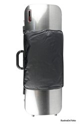 BAM Cases Panther Hightech Oblong - Violový kufr s kapsou, šedý PANT5202XLG