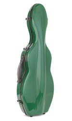 Tonareli Tvarované pouzdro na housle - tmavě zelená