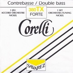 Savarez Corelli Forte 380 TX - sada strun pro kontrabas, orchestrální ladění