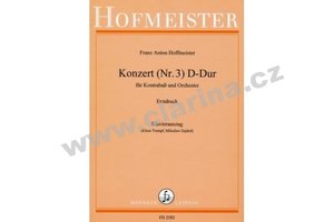 Hofmeister Hoffmeister, Franz Anton - koncert č.3 D - dur